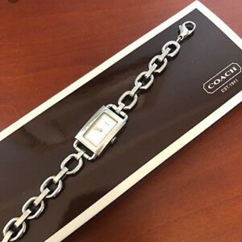 Coach Bracelet Link Stainless Steel Watch